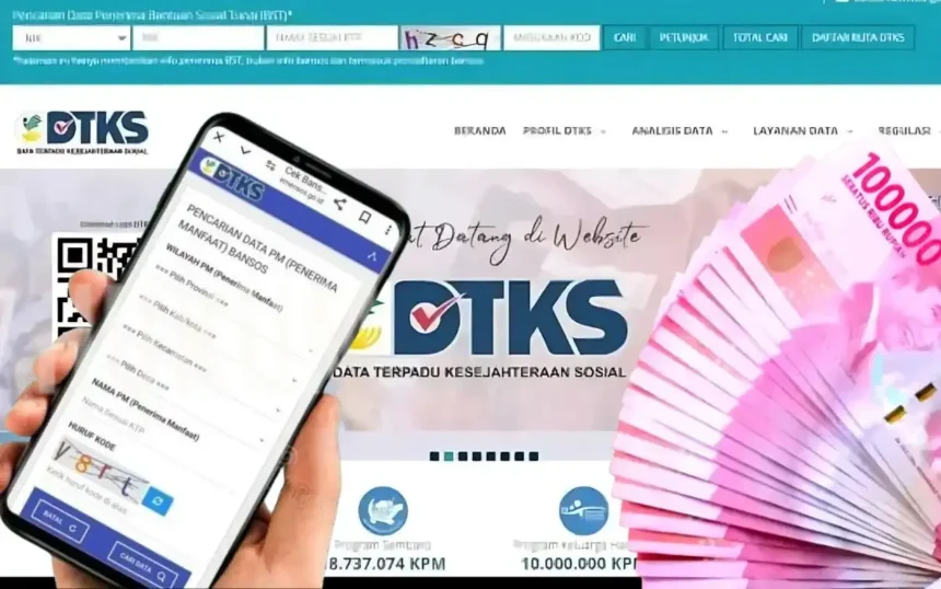 cara cek desil dtks