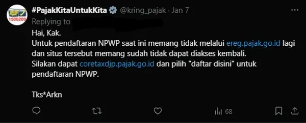cara daftar npwp online lewat hp