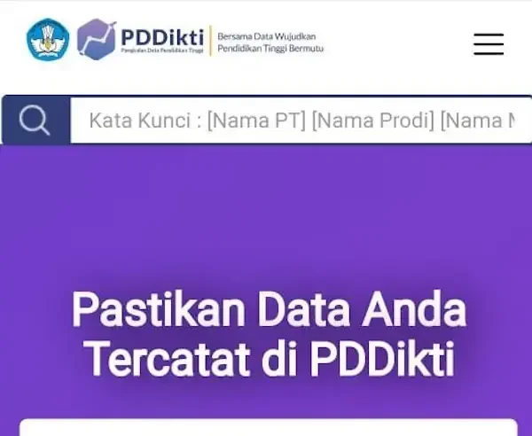 pddikti mahasiswa